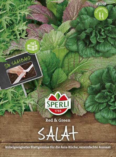 SPERLI Salat Red & Green Kombination, Saatband