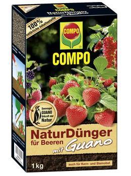 COMPO Bio Beeren Langzeit-Dünger mit Schafwolle