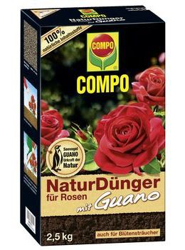 COMPO Bio Rosen Langzeitdünger mit Schafwolle - 2 kg