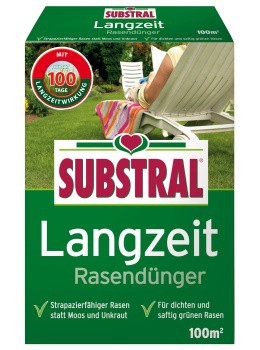 SUBSTRAL® Langzeit Rasendünger (2kg)
