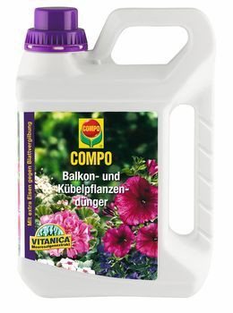 COMPO Balkon- und Kübelpflanzendünger (flüssig) - 2,5 l